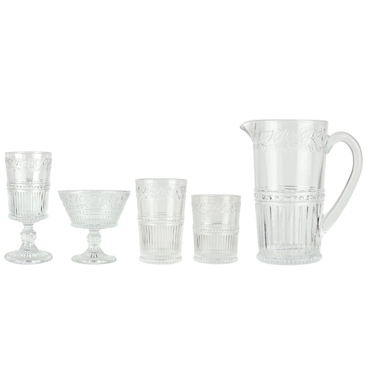 🥂 ShonD™ Vintage Etched Glassware Collection