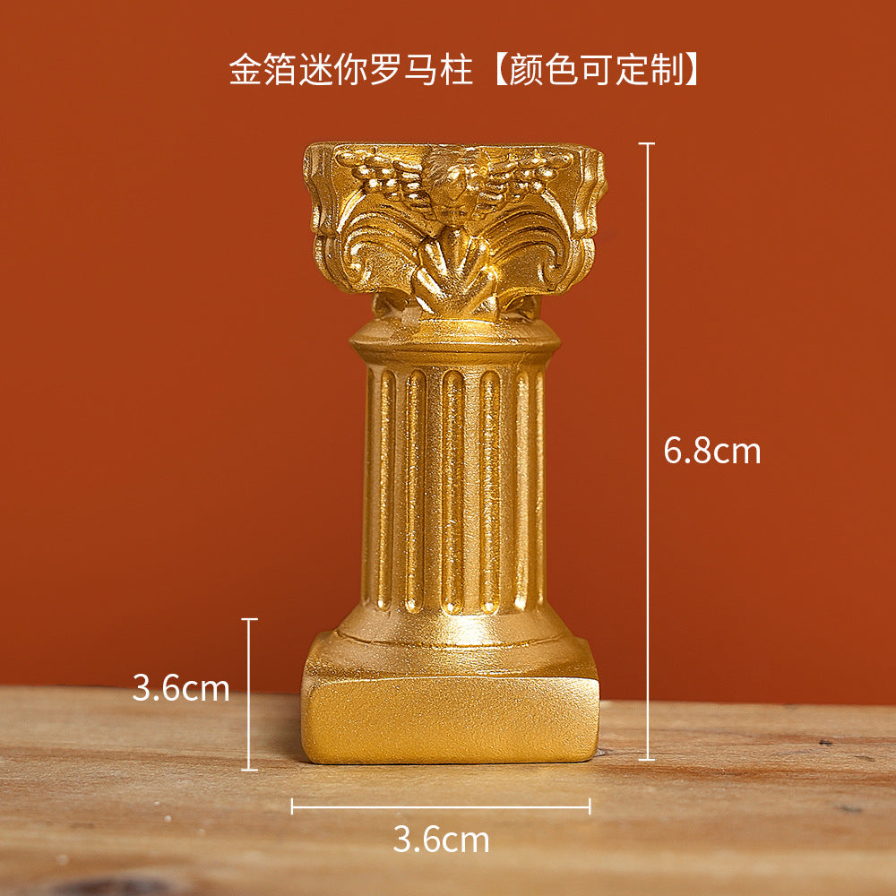 ShonD™ Nordic Roman Column & Angel Figurines – Elegant Mini Sculptures for Decor & Gifting