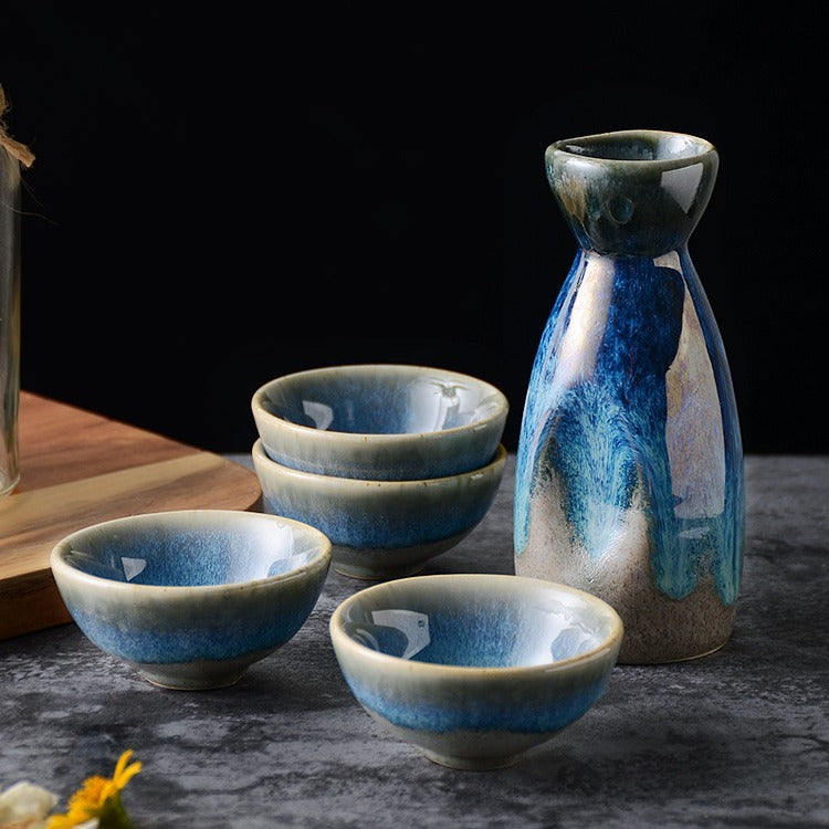ShonD Japanese Style Sake Ware Ceramic Liquor Cup Set