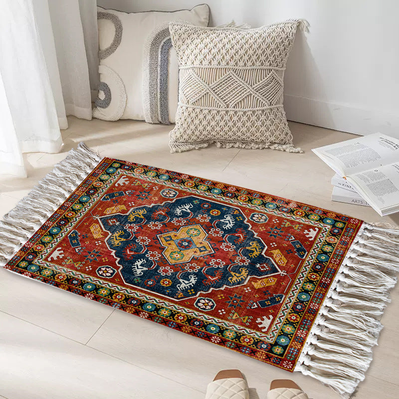 ShonD™ Vintage Ethnic Persian-Style Rug – Soft Woven Floor Mat for Bedroom, Living Room & Styling