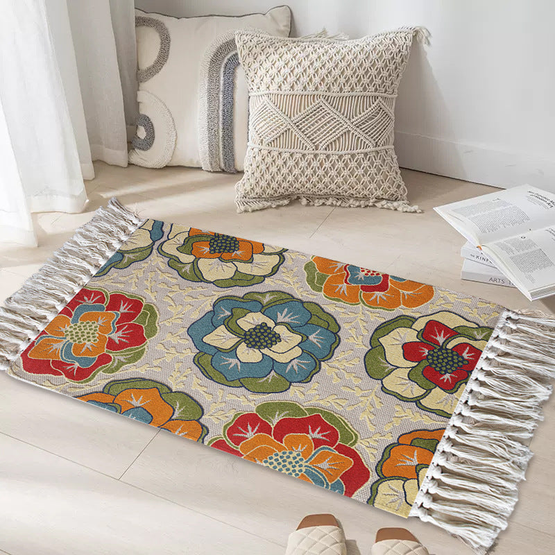 ShonD™ Vintage Ethnic Persian-Style Rug – Soft Woven Floor Mat for Bedroom, Living Room & Styling