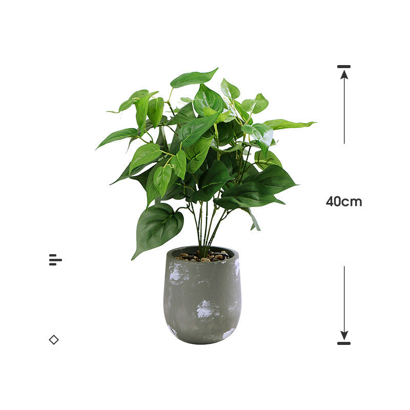 SHOND™ Nordic Artificial Green Plants | Premium Potted & Basket Decor for Modern Interiors