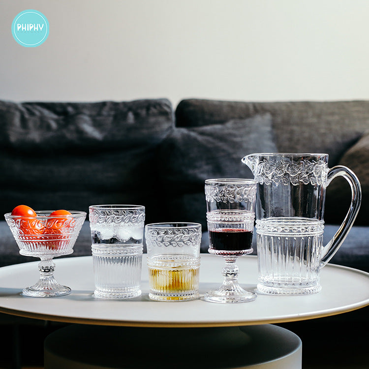 🥂 ShonD™ Vintage Etched Glassware Collection