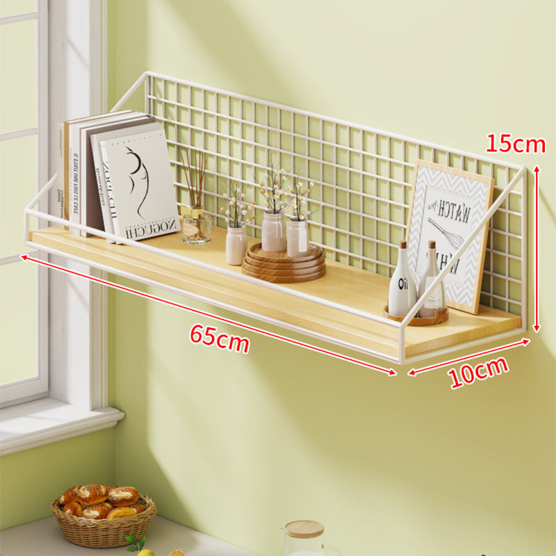 ShonD™ No-Drill Wall Shelf – Minimalist Floating Storage Rack