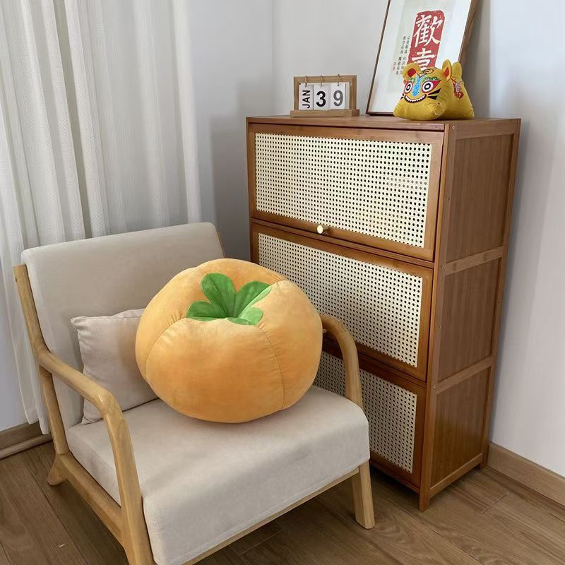 ShonD™ Whimsical Mushroom & Tomato Plush Cushions – Cozy 45×45cm Decorative Pillows for Sofa, Bed & Kids’ Rooms