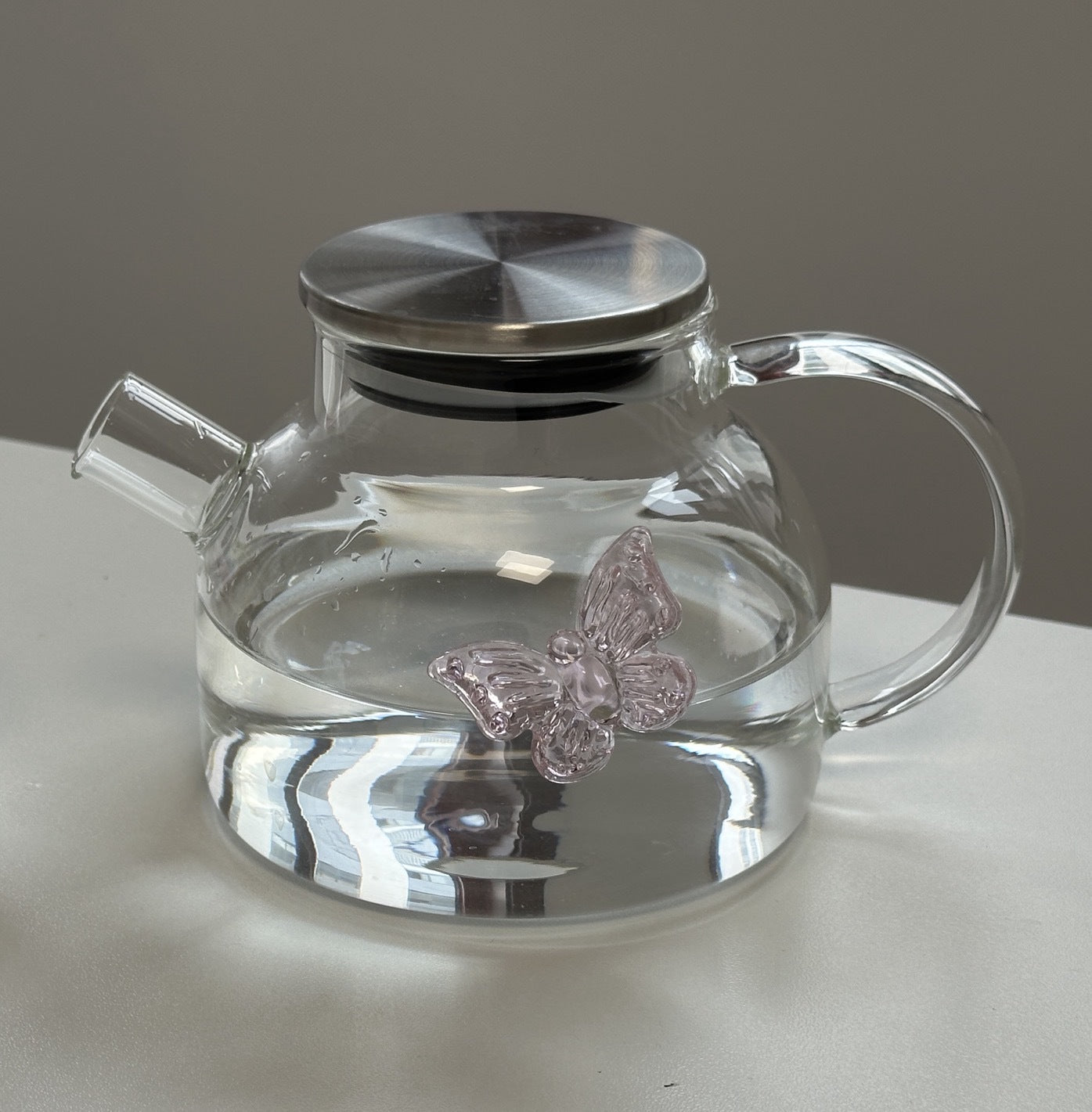 Kettle  shown side by side from top and angle views
