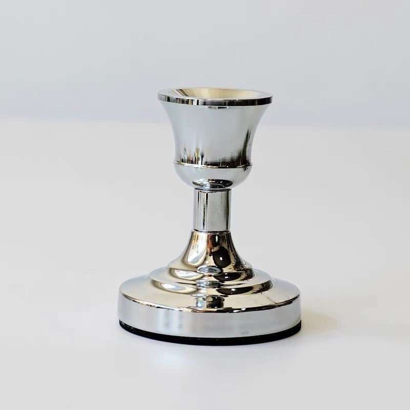 ShonD™ Bell-Tower Candle Holders | Matte Metal Taper Stand for Elegant Decor