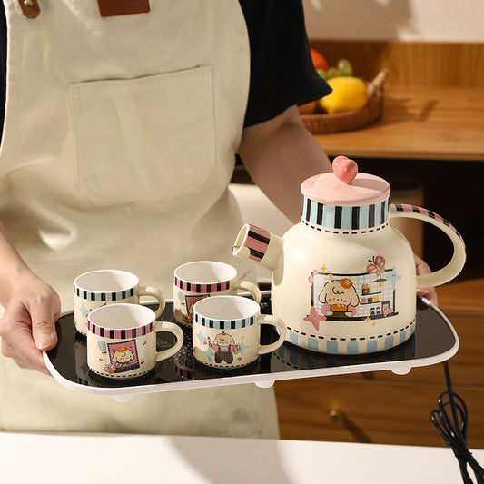 ShonD Baking Lamb Ceramic Pot Cup Gift Set