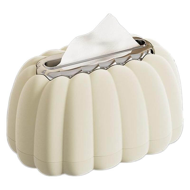 Close-up of soft flocked surface and detail of ShonD’s minimalist tissue box
