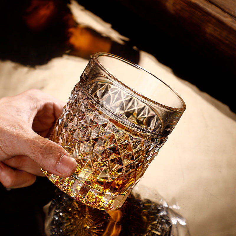 SHOND™ Crystal Carved Barware Collection | Decanters & Wine Glass Sets for Timeless Entertaining