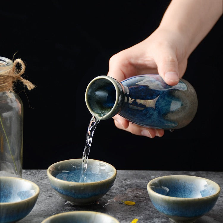 ShonD Japanese Style Sake Ware Ceramic Liquor Cup Set