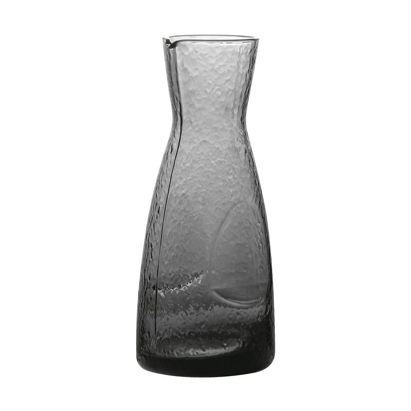 SHOND™ hammered glass sake pot
