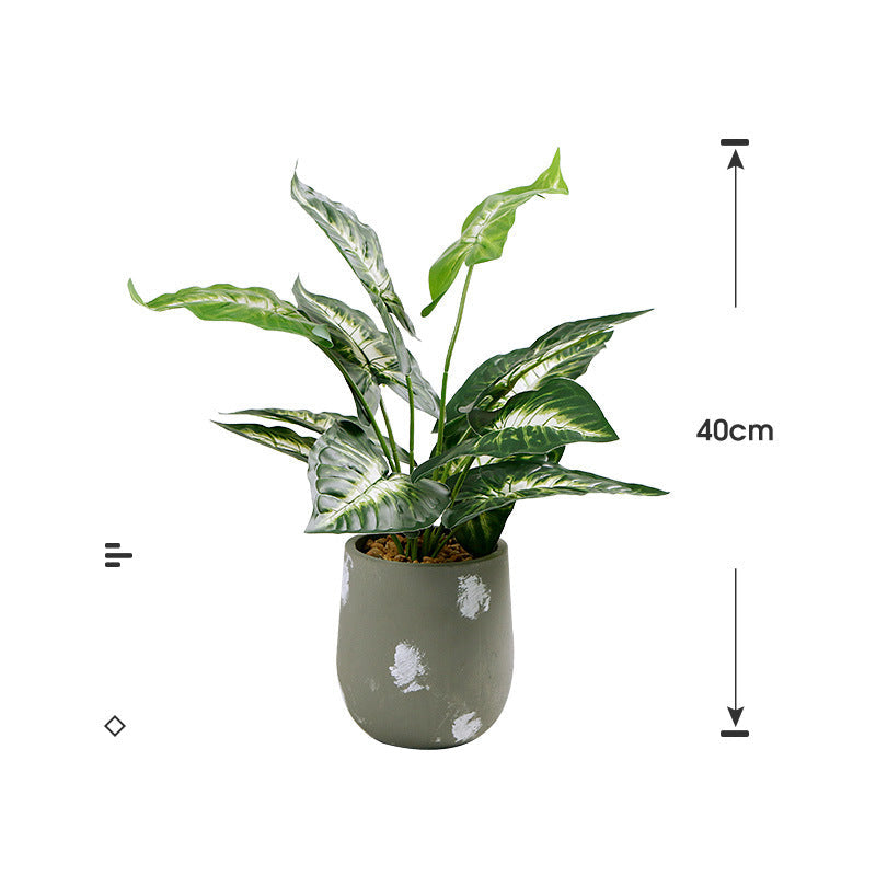 SHOND™ Nordic Artificial Green Plants | Premium Potted & Basket Decor for Modern Interiors