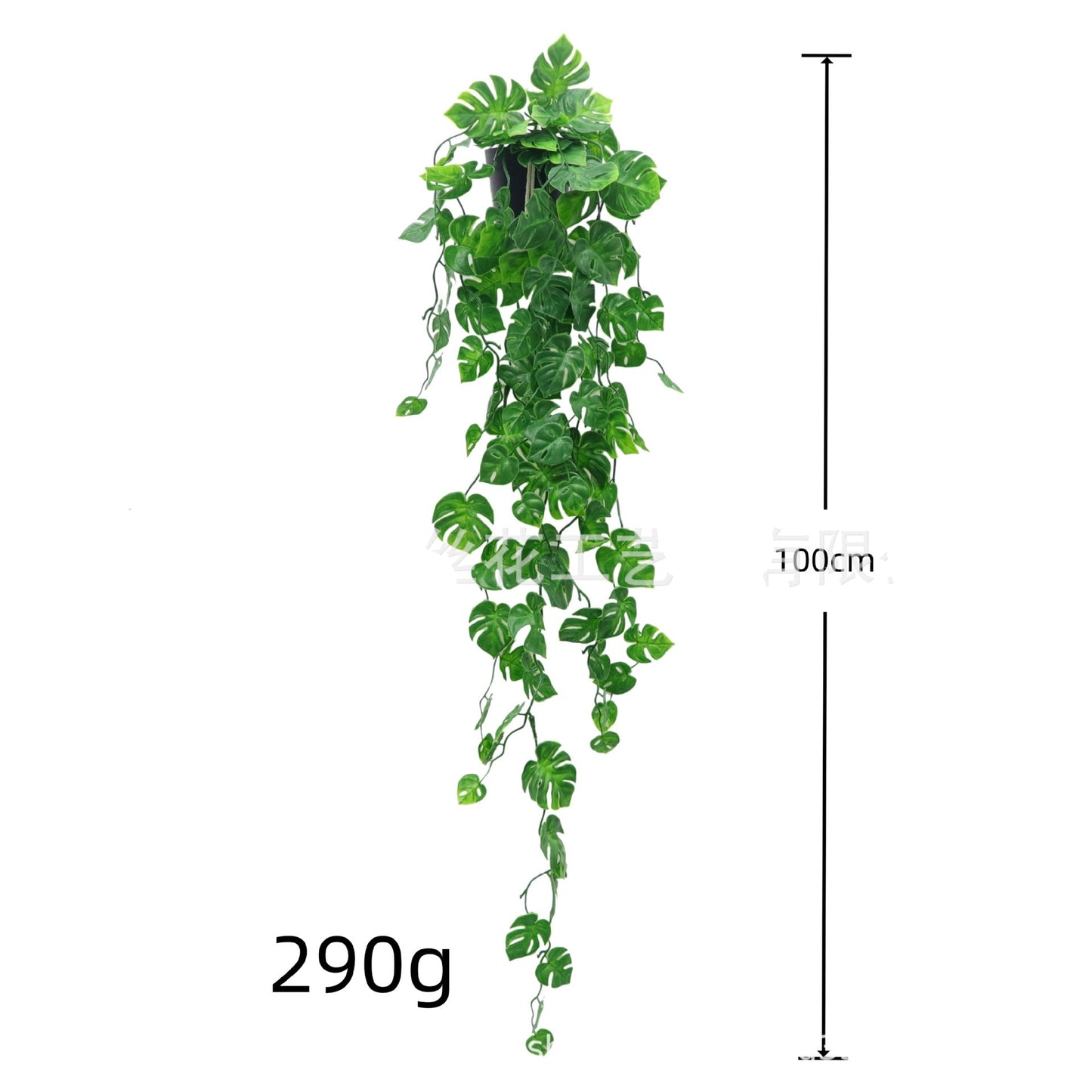SHOND™ Lush Hanging Potted Plants | Realistic Artificial Vines – Pothos, Turtle Back & Grape Leaf
