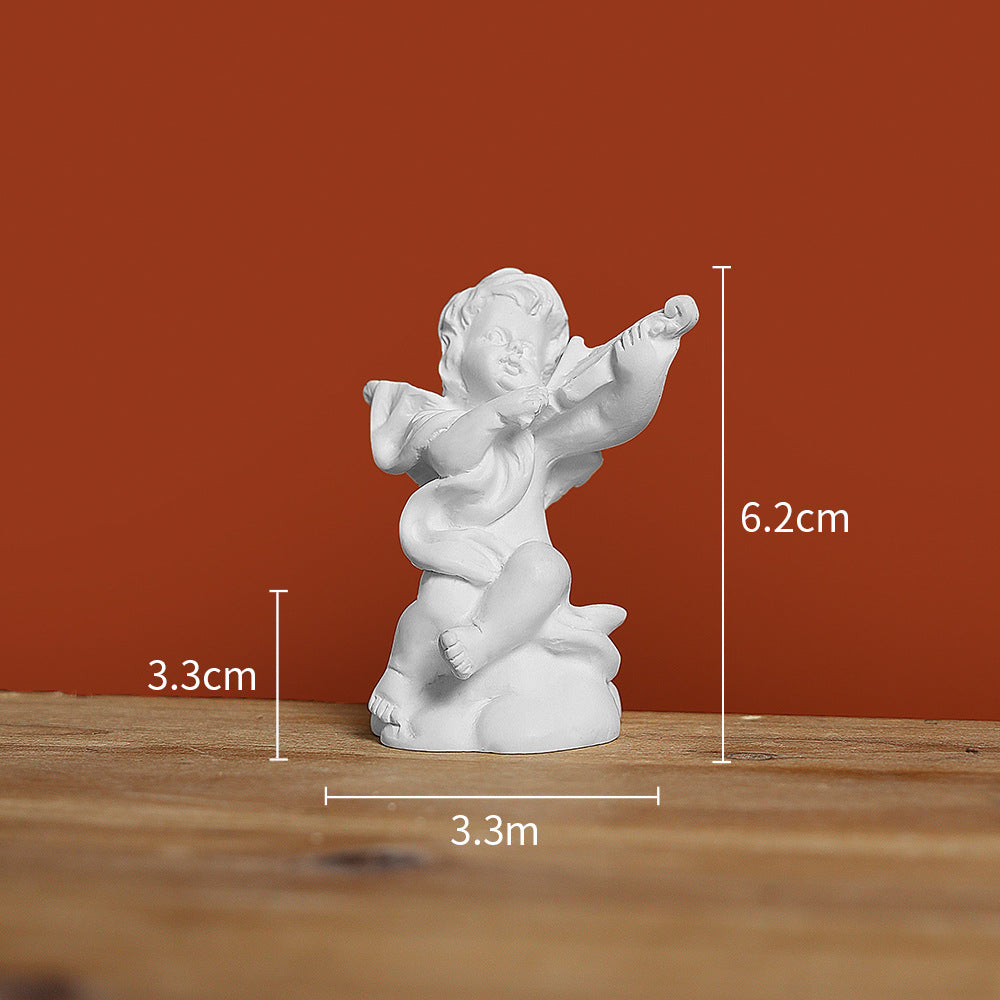 ShonD™ Nordic Roman Column & Angel Figurines – Elegant Mini Sculptures for Decor & Gifting