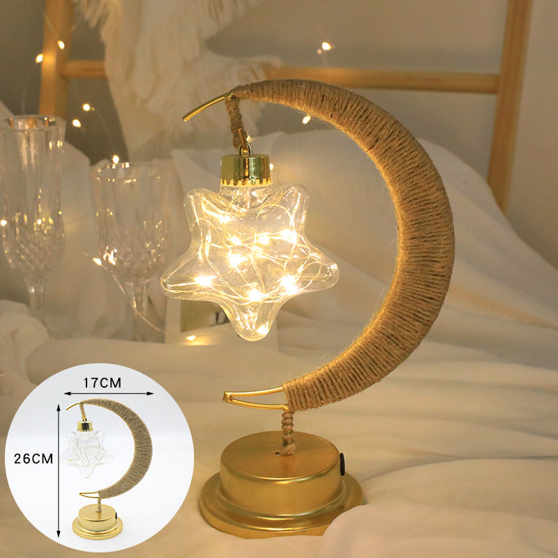 SHOND™ Lunar Glow™ Star Rope Light | USB & Battery Powered Night Lamp – 4 Styles