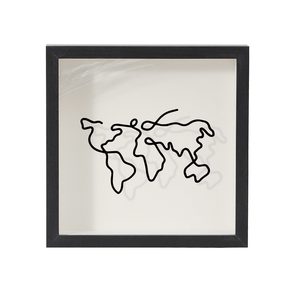 SHOND™ Travel Memory Shadow Box | Minimalist Ticket, Photo & Map Display Frame