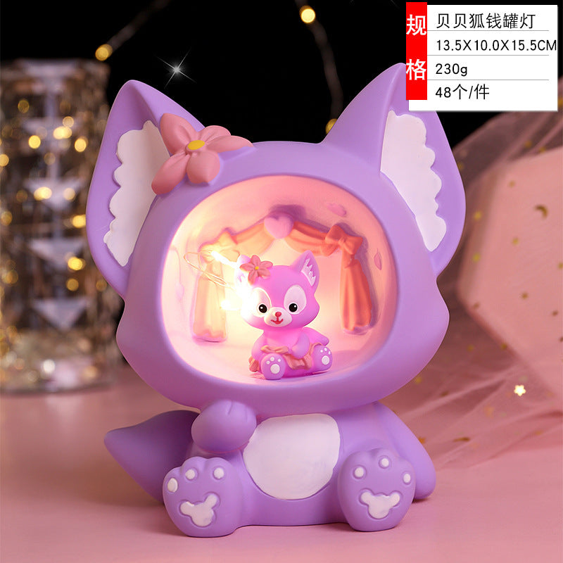 ShonD Creative Rabbit Planet Night Light