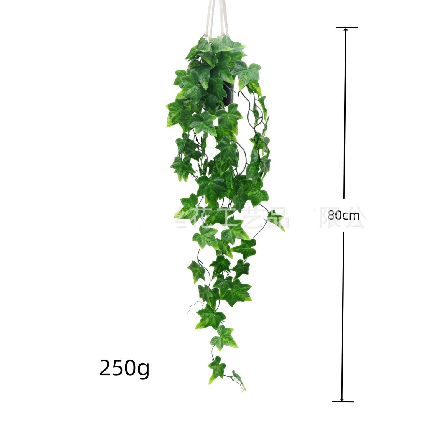 SHOND™ Lush Hanging Potted Plants | Realistic Artificial Vines – Pothos, Turtle Back & Grape Leaf