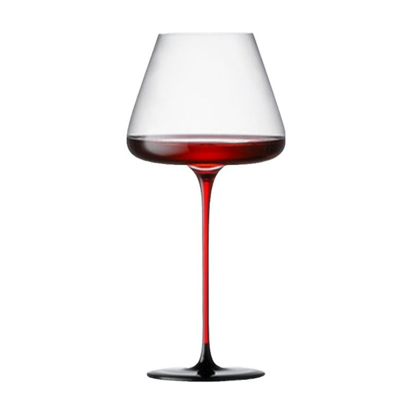 ShonD Light Luxury Burgundy Red Wine Glasses Set