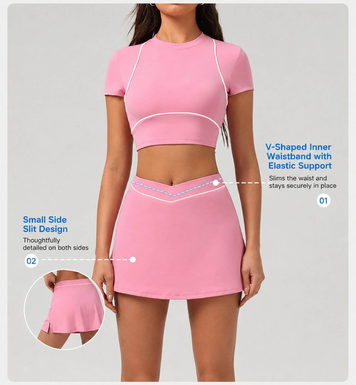 ShonD Active™ Aria Court Set
