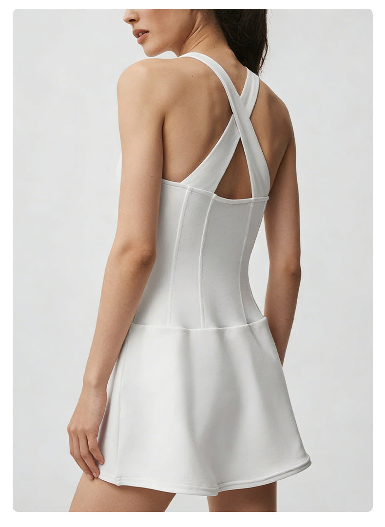 ShonD Active™ Solenne Contour Tennis Dress